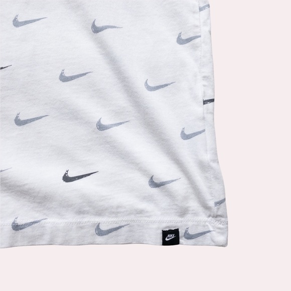 Nike Athletic Cut All Over Swoosh Cropped Tank - Picture 6 of 7